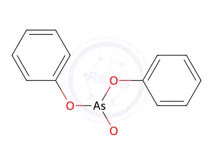 Chemical structure of Triphenoxyarsine