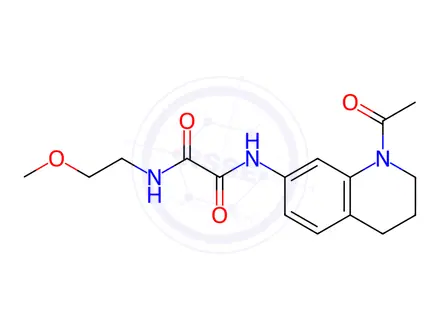 Chemical structure of N1-(1-Acetyl-1,2,3,4-tetrahydroquinolin-7-yl)-N2-(2-methoxyethyl)oxalamide