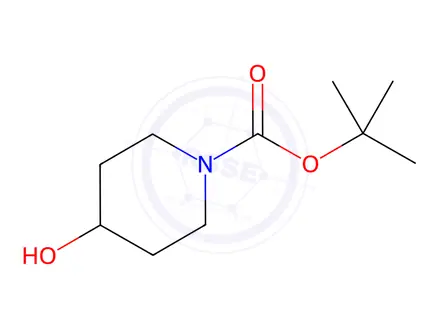 Chemical structure of 1-BOC-4-hydroxypiperidine