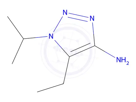 Chemical structure of 5-Ethyl-1-isopropyl-1h-1,2,3-triazol-4-amine