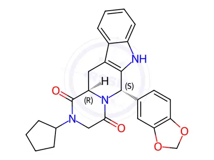 Chemical structure of Tadalafil Impurity 333