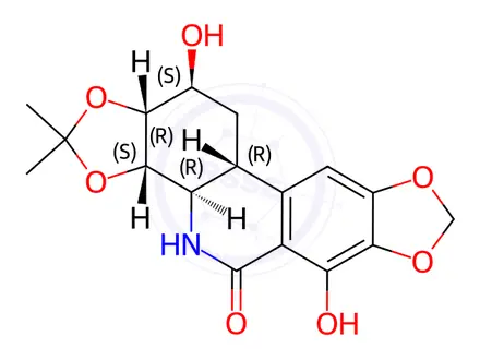 Chemical structure of dihydronarciclasine