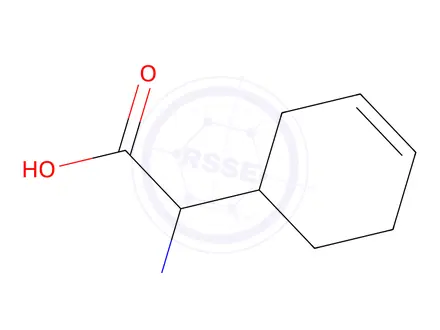 Chemical structure of AMINO-CYCLOHEX-3-ENYL-ACETIC ACID