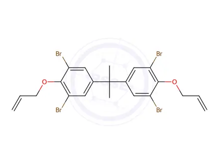 Chemical structure of Tetrabromobisphenol A diallyl ether