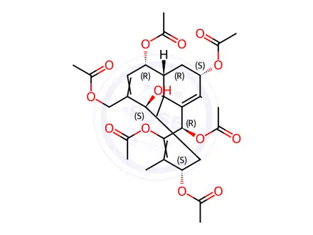 Chemical structure of Taxachitriene A