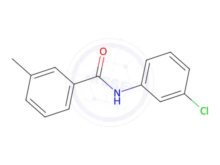 Chemical structure of N-(3-Chlorophenyl)-3-methylbenzamide