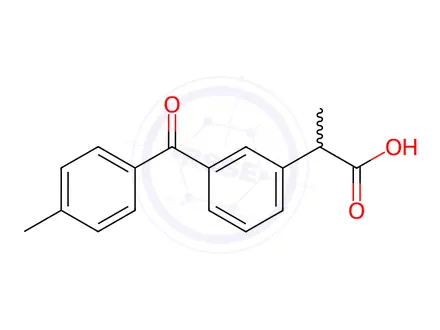 Chemical structure of Ketoprofen EP Impurity D (Ketoprofen USP Related Compound A)