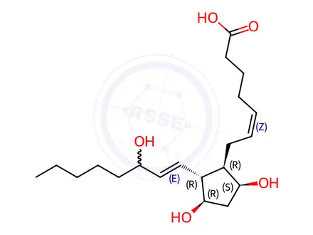 Chemical structure of Carboprost Impurity 25