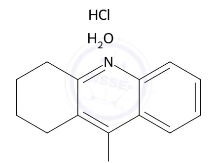 Chemical structure of Tacrine Hydrochloride Monohydrate