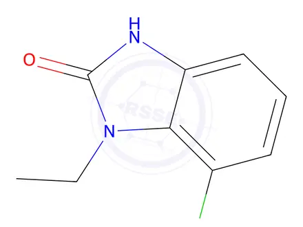 Chemical structure of 7-Chloro-1-ethyl-1H-benzo[d]imidazol-2(3H)-one