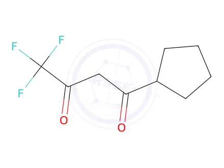 Chemical structure of 1-Cyclopentyl-4,4,4-trifluorobutane-1,3-dione