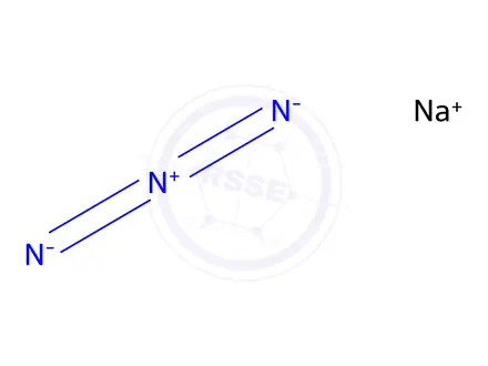 Chemical structure of IC Azide Solution