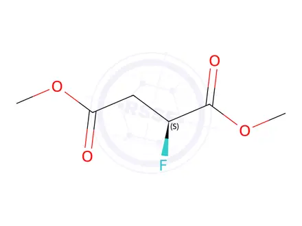 Chemical structure of (S)-Dimethyl 2-fluorosuccinate