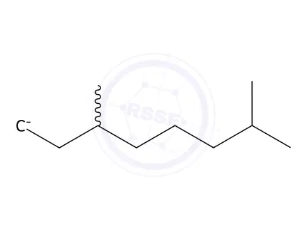 Chemical structure of 3 7-DIMETHYLOCTYLMAGNESIUM BROMIDE 1.0&
