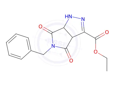 Chemical structure of ethyl 5-benzyl-4,6-dioxo-1h,3ah,6ah-pyrrolo[3,4-c]pyrazole-3-carboxylate
