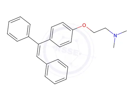 Chemical structure of Tamoxifen EP Impurity C