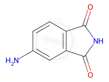 Chemical structure of 4-Aminophthalimide
