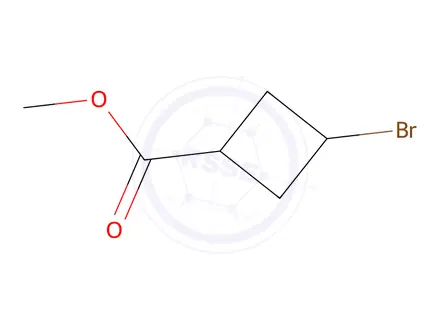 Chemical structure of Methyl trans-3-broMocyclobutane-1-carboxylate