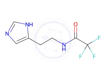 Chemical structure of N-(2-(1H-Imidazol-4-yl)ethyl)-2,2,2-trifluoroacetamide