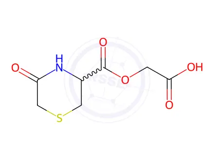 Chemical structure of Carbocisteine Impurity 6