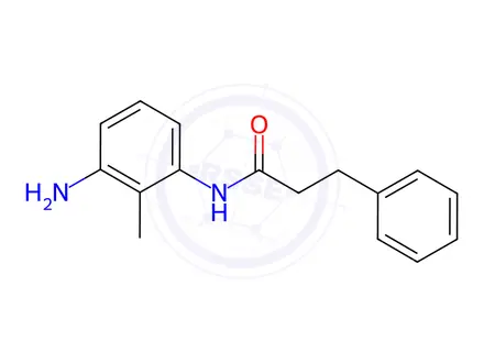 Chemical structure of N-(3-Amino-2-methylphenyl)-3-phenylpropanamide