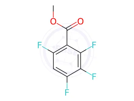 Chemical structure of Methyl 2,3,4,6-tetrafluorobenzoate