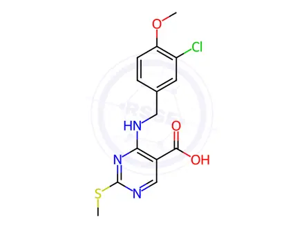 Chemical structure of Avanafil Impurity 182