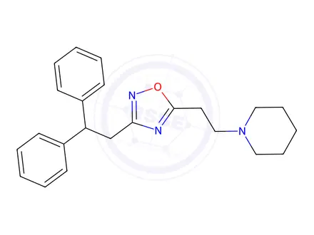 Chemical structure of Prenoxdiazine Hydrochloride