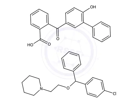 Chemical structure of Cloperastine Fendizoate