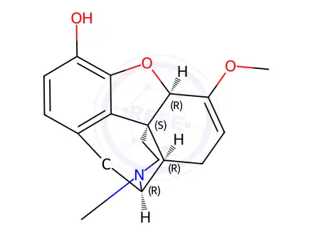 Chemical structure of 8,14-beta-Dihydrooripavine