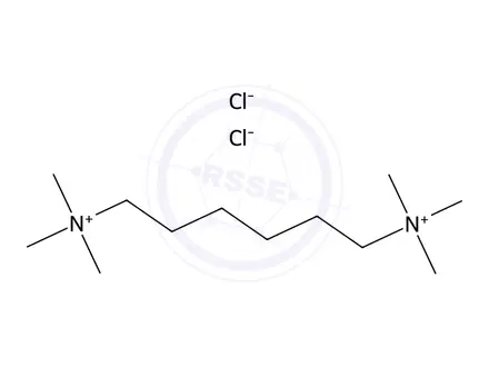Chemical structure of Trimethyl-[6-(trimethylazaniumyl)hexyl]azanium Dichloride