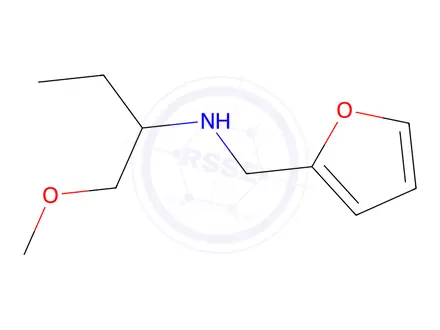 Chemical structure of n-(Furan-2-ylmethyl)-1-methoxybutan-2-amine