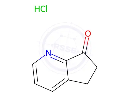 Chemical structure of 5,6-Dihydro-1pyrindin-7-one Hydrochloride