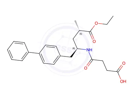 Chemical structure of Sacubitril Enantiomer