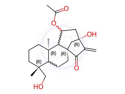 Chemical structure of Rosthornin A