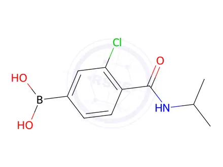 Chemical structure of (3-Chloro-4-(isopropylcarbamoyl)phenyl)boronic acid