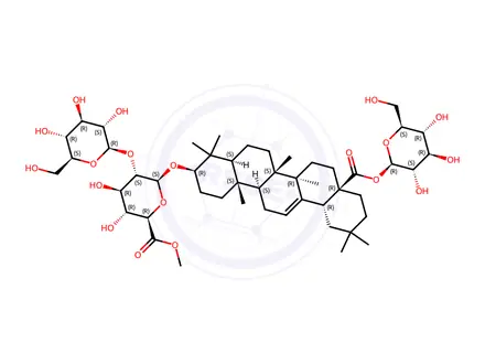 Chemical structure of Chikusetsusaponin V methyl ester