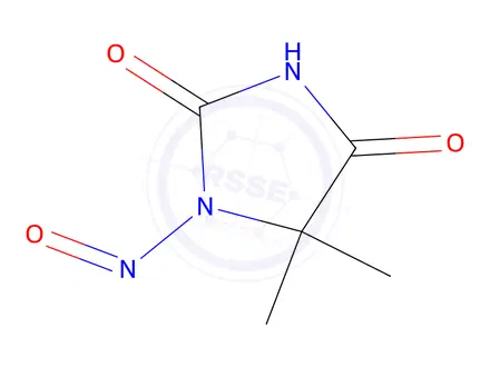 Chemical structure of Hydantoin Impurity 55 (N-Nitroso Hydantoin Impurity 13)