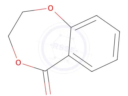 Chemical structure of 2,3-DIHYDRO-5H-1,4-BENZODIOXIPIN-5-ONE