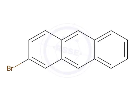Chemical structure of 2-Bromoanthracene