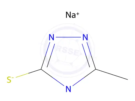 Chemical structure of Sodium (4,5-dimethyl-1,2,4-triazol-3-yl)sulfanide