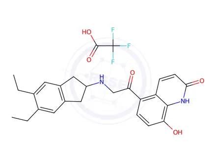 Chemical structure of Indacaterol Impurity 18