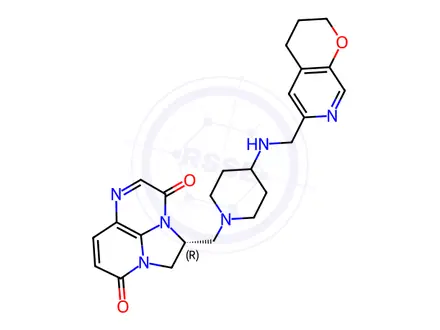Chemical structure of Gepotidacin Mesylate Dihydrate