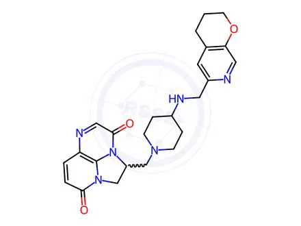 Chemical structure of Gepotidacin Impurity 1