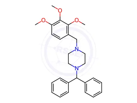 Chemical structure of Lomerizine Impurity 79