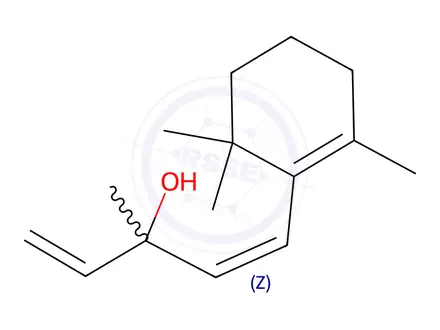 Chemical structure of Vitamin A Impurity 43