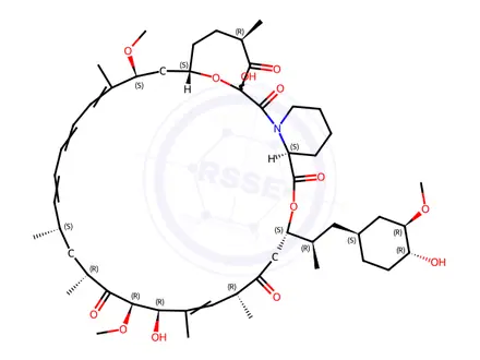 Chemical structure of Temsirolimus isomer C