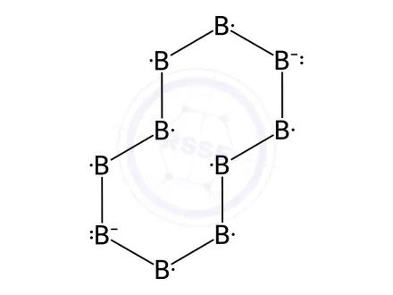Chemical structure of POTASSIUM DODECAHYDRODODECABORATE HYDRATE