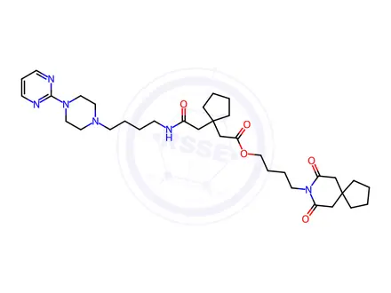 Chemical structure of Buspirone EP Impurity J