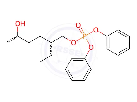 Chemical structure of 5-HO-EHDPP